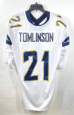 Reebok Men White San Diego Chargers LaDainian Tomlinson #21 Jersey XL alternative image