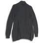 NWT Womens Black Cable Knit Long Sleeve Open Front Cardigan Sweater Size M image number 2