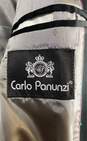 Carlo Panunzi Mens Black Long Sleeve Notch Lapel Single Breasted Blazer Size 54 image number 3