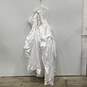 Oleg Cassini Womens White Embellished Strapless Wedding Fit & Flare Dress Sz 20W image number 4