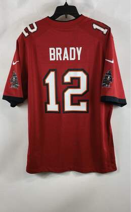 Nike NFL Tampa Bay Buccaneers Brady #12 Red Jersey - Size X Large alternative image