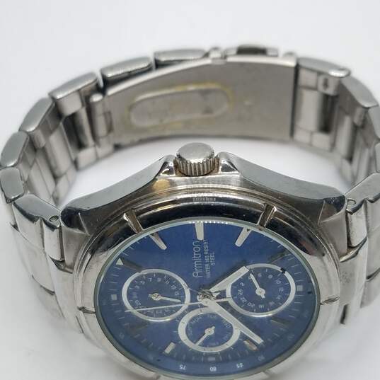Armitron Men's Full Stainless Steel Chronograph and Sports Watch Collection image number 5