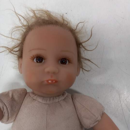 Kaydora Brown Haired Brown Eyed Realistic Baby Doll image number 6