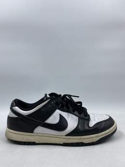 Authentic Nike Dunk Low Black White Shoe M 9.5