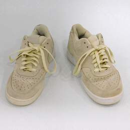 Nike Court Vision Low For Beige Women's Shoes Size 10