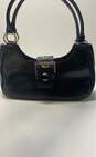 Tiffany & Fred Leather Double Strap Shoulder Bag Black image number 1