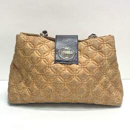 Kate Spade Beige Quilted Shoulder Bag