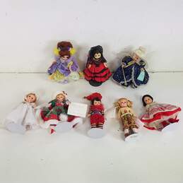 Madame Alexander Lot of 8 Vintage Show Case Dolls  Rare/ HTF