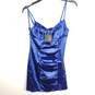 Guess Women Blue Bodycon Mini Dress S NWT image number 1