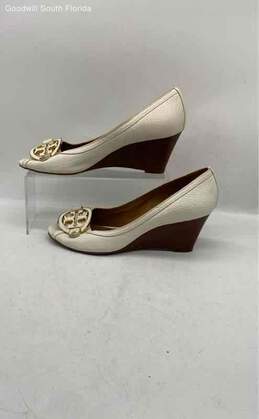 Tory Burch Womens White Shoes Size 9 M