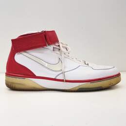 Nike Air Force 25 Men's Shoes White/Red Size 14 alternative image