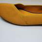 Rothy's Yellow Gold Knit Flats Women's Size 9.5 image number 3