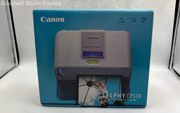 Canon Selphy CP510 Compact Photo Printer No Accessories Not Tested
