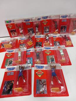 Bundle of Assorted Sports Superstar Basketball Collectible Action Figures