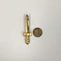 Designer Kirks Folly Gold-Tone Engraved Rhinestone Sword Brooch Pin image number 2
