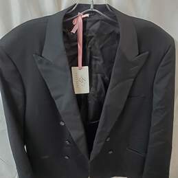 Luly Yang Men's Black Blazer Size 42 Regular NWT alternative image