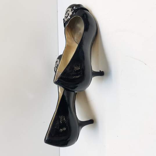 Buy the Michael Kors Women Heels Black Size  | GoodwillFinds