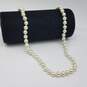 D? Sterling Silver Faux Pearl 24" Necklace 25.6g image number 3
