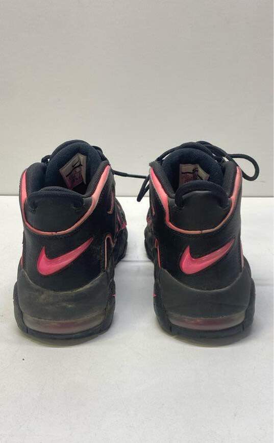 Nike Air Max More Uptempo Sneakers Black 6.5 Youth Women's 8 image number 4