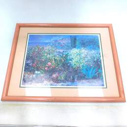 Johannes Klok Artist Signed Framed Impressionist Landscape Art Print