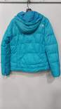 Women's Light Blue The North Face Jacket Size M image number 2