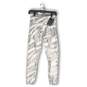 NWT Puma Womens Compression Leggings Elastic Waist Pull-On White Gray Size 6 image number 1