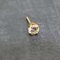 14K Yellow Gold 0.28 CT Diamond Single Stud Earring 0.4g image number 1