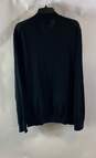 NWT Calvin Klein Mens Black Italian Yarn Long Sleeve Full-Zip Sweater Size XL image number 2