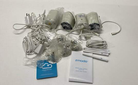 Zmodo ZP-IBH15-W Camera Security Set Of 4 image number 1