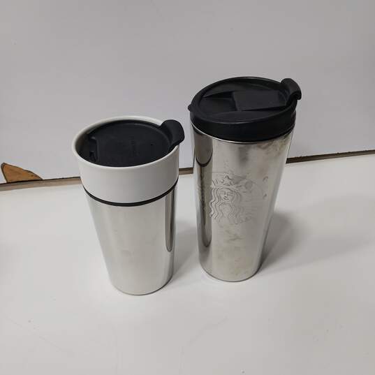 Bundle of 5 Assorted Starbucks Tumblers & Ceramic Cups image number 2