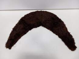 Brown Fur Stole Women's One Size