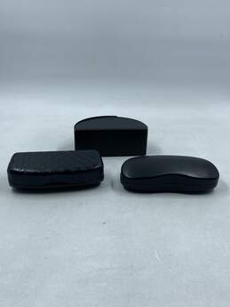 3 Pack Black Sunglasses Case- Sunglasses Not Included alternative image