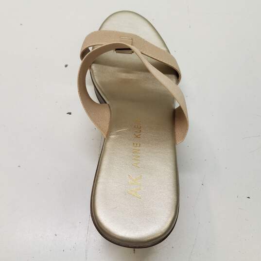 Anne Klein Hermina Light Sand  Brown Wedge Sandals  Size 10 image number 8