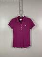 Aéropostale Womens Pink Short Sleeve Collared Golf Polo Shirt Size Medium image number 1