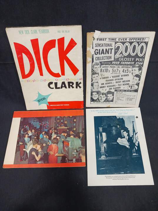 Bundle of 4 Assorted DIck Clark Yearbooks & Teen Screen Books image number 1