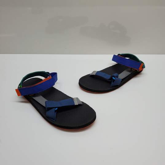 Teva Black / Multicolor Strap Sandals Men's Size 11 image number 4