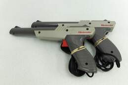 2 Nintendo NES Zapper Light Guns Loose