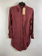 Scotch & Soda Men Red Long Sleeve Button Up XS NWT image number 1