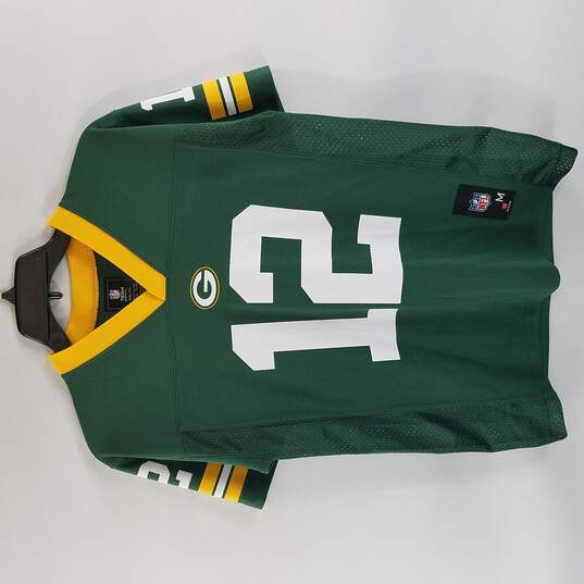 NFL Green Bay 12 Rogers Green Kids Medium image number 1