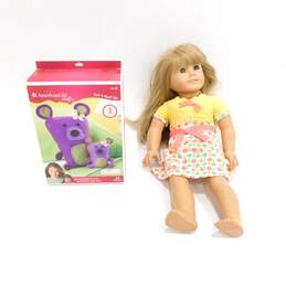 Pleasant Company Kirsten American Girl Doll W/ Bear Sew & Stuff Craft Kit IOB