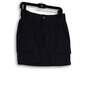 Womens Black Flat Front High Waist Stretch Cargo Pockets Skort Skirt Size 6 image number 1