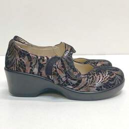PG Lite Alegria Floral Leather Mary Jane Shoes Size 36