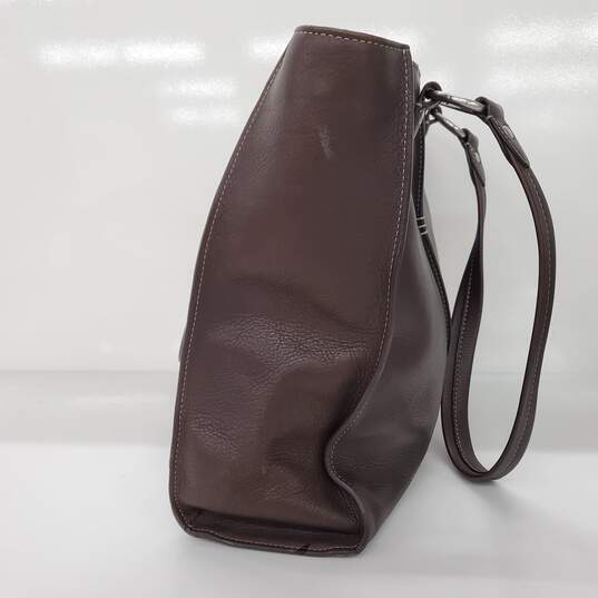 Ellington Brown Leather Tote Bag image number 2