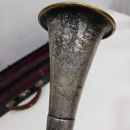 Vintage Cavalier Silver Metal Clarinet w/Hard Case alternative image