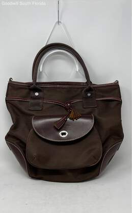 Lancel Womens Brown Shoulder Handbag