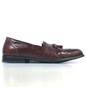 Stacy Adams Brown Genuine Snake Leather Tassel Loafers Shoes Men's Size 13 M image number 1