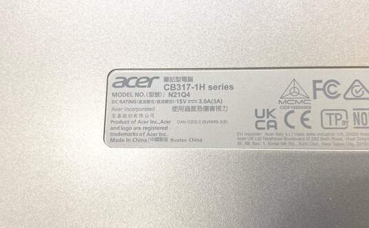 Acer Chromebook CB317-1H Series 17.3" Intel Celeron PARTS/REPAIR image number 6