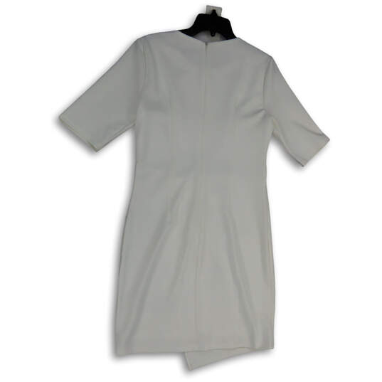 Westwood White Half Sleeve Sheath Dress
