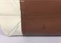 Roger Vivir Leather Magnetic Closure Purse Brown/White image number 4