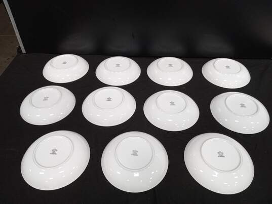 11pc. Bundle of Fukagawa Arita Deep Dish Plates image number 3